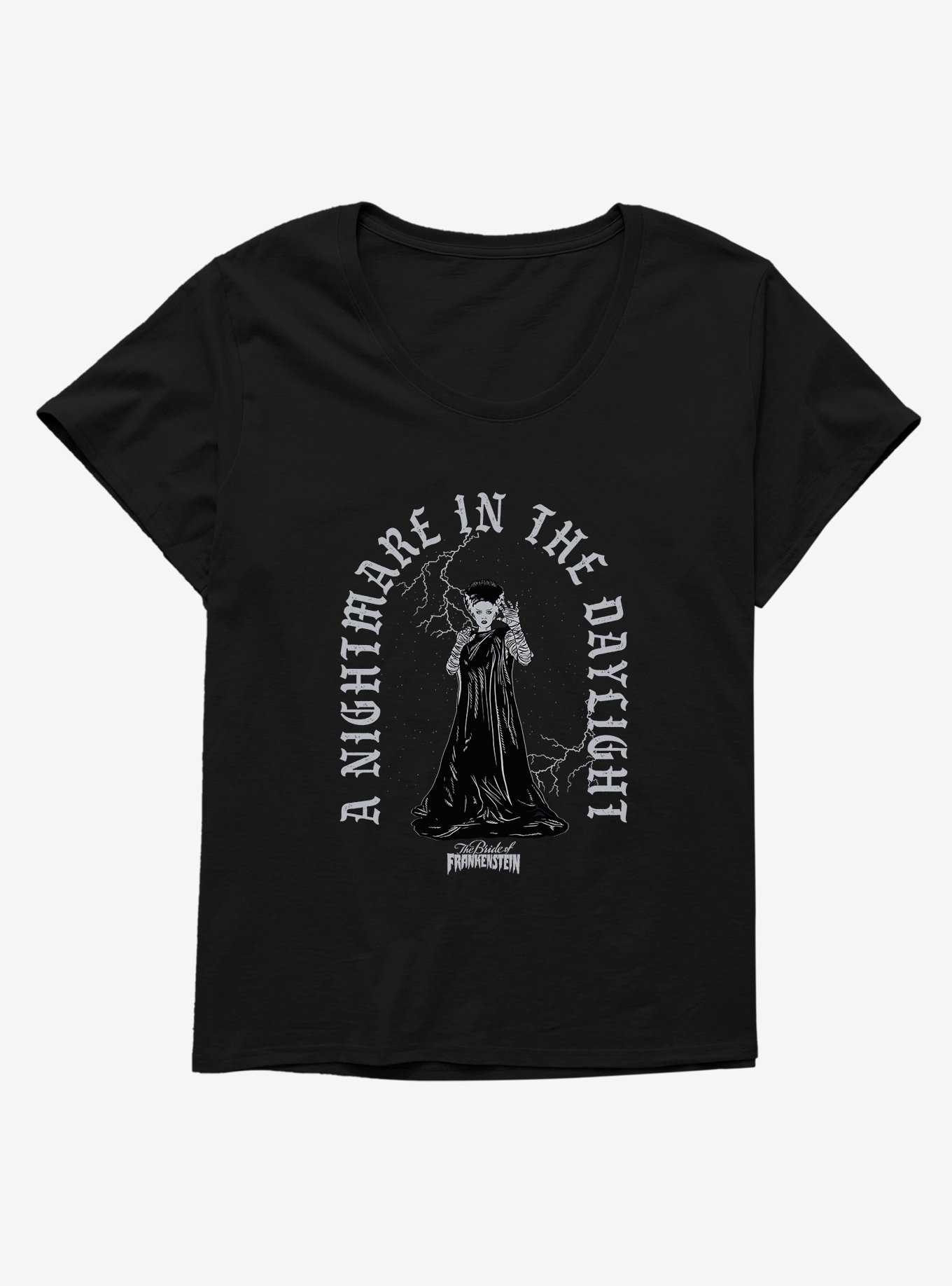 Bride Of Frankenstein Nightmare In Daylight Girls T-Shirt Plus Size, , hi-res