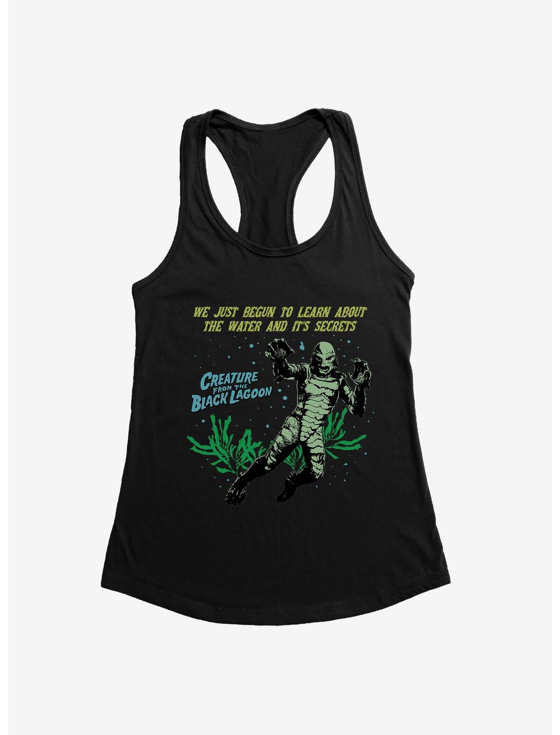 Creature From The Black Lagoon Water And It's Secrets Girls Tank, BLACK, hi-res