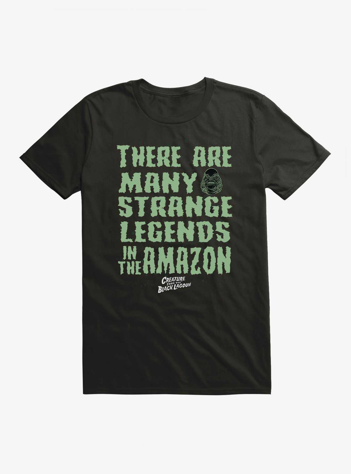 Creature From The Black Lagoon Many Strange Legends T-Shirt, , hi-res