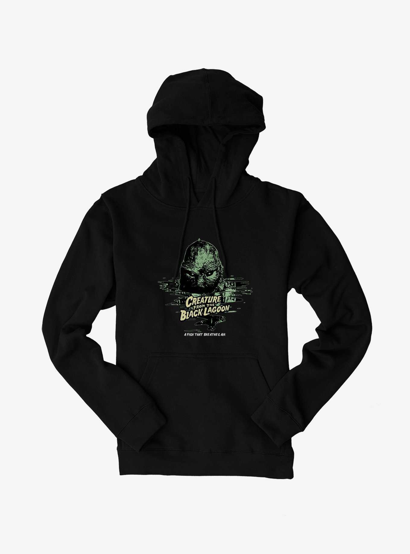 Creature From The Black Lagoon Fish That Breathes Air Hoodie, , hi-res