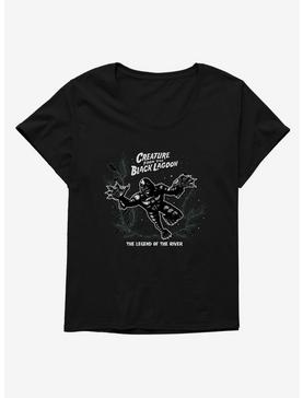 Creature From The Black Lagoon Legend Of The River Girls T-Shirt Plus Size, , hi-res