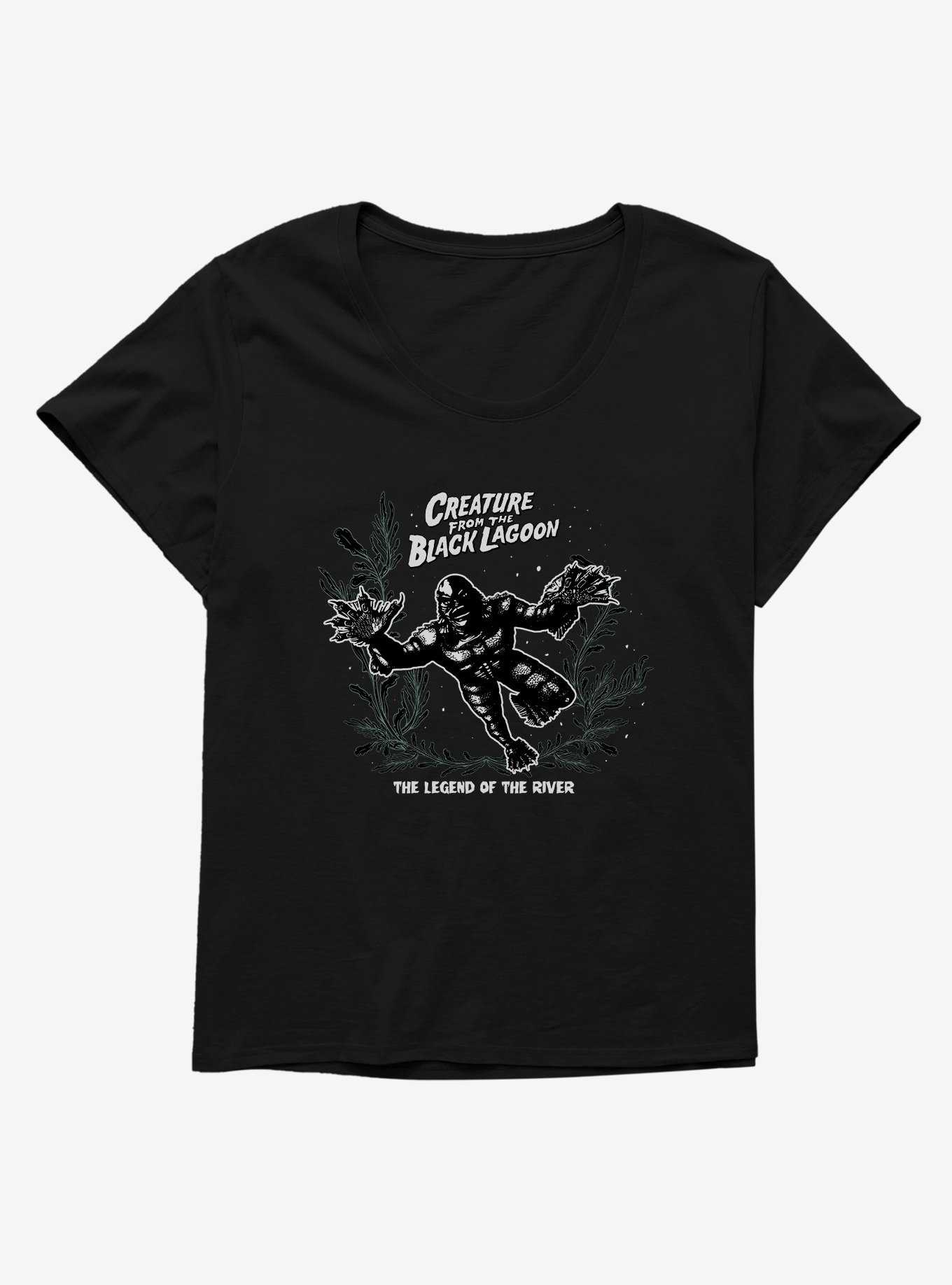 Creature From The Black Lagoon Legend Of The River Girls T-Shirt Plus Size, , hi-res