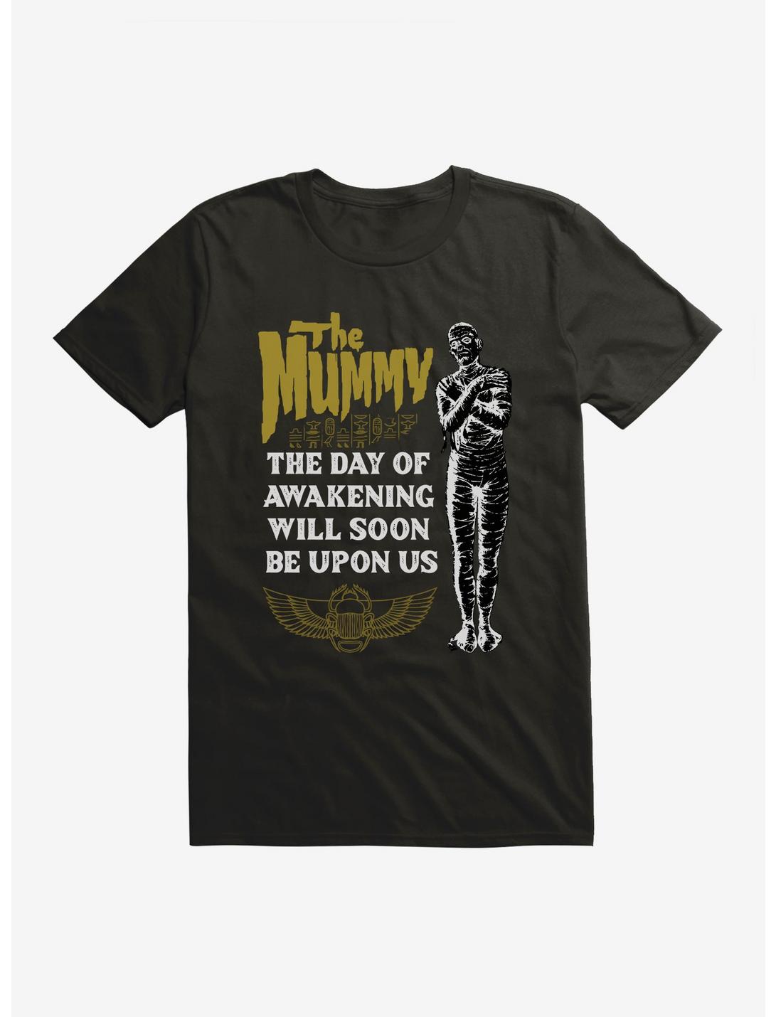 Universal Monsters The Mummy Day Of Awakening T-Shirt, BLACK, hi-res