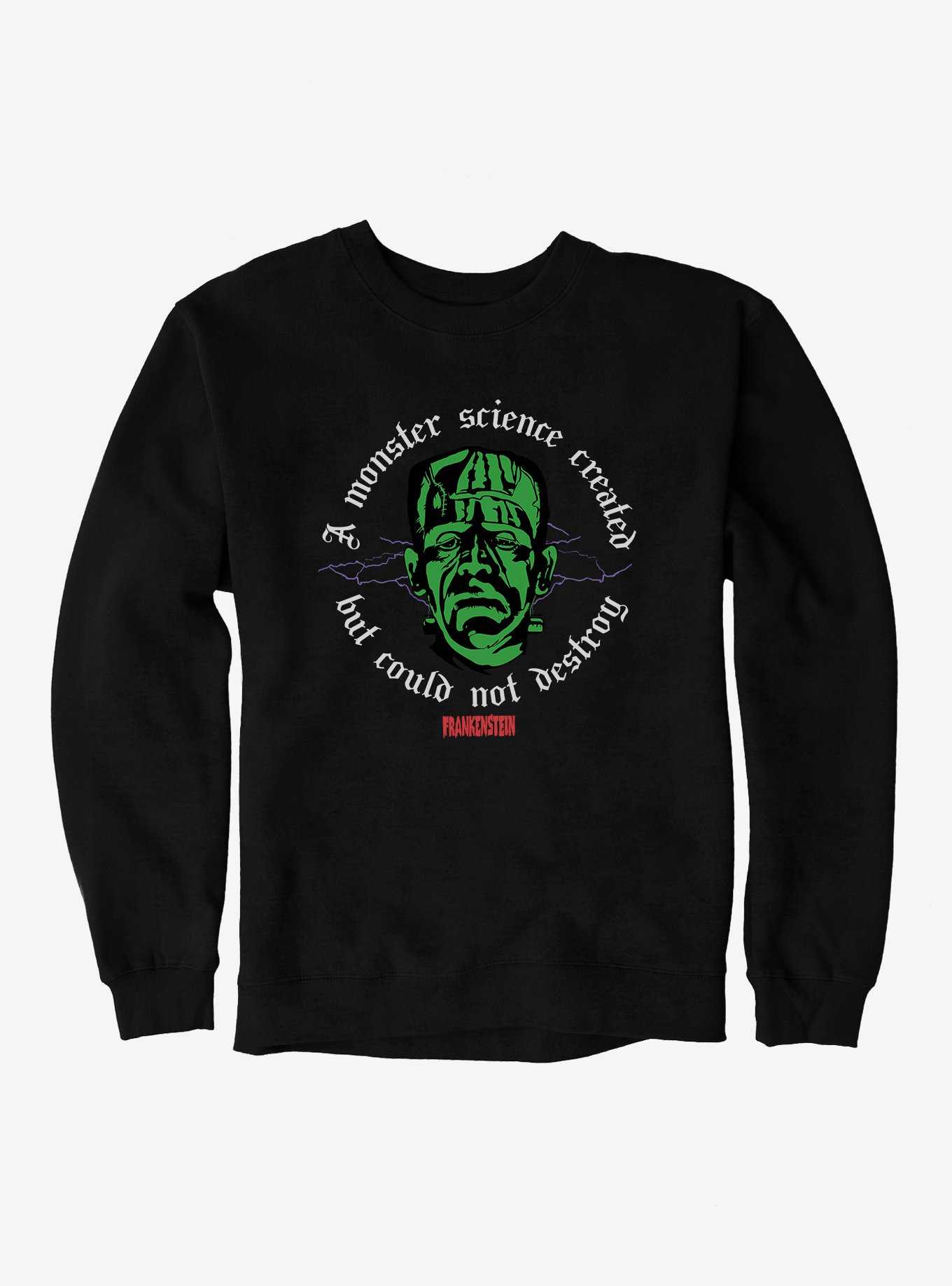 Universal Monsters Frankenstein A Monster Science Sweatshirt, , hi-res