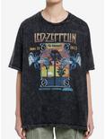 Led Zeppelin Inglewood Concert Girls Oversized T-Shirt, BLACK, hi-res