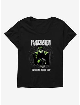 Universal Monsters Frankenstein The Original Horror Show Girls T-Shirt Plus Size, , hi-res
