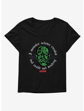 Universal Monsters Frankenstein A Monster Science Girls T-Shirt Plus Size, , hi-res