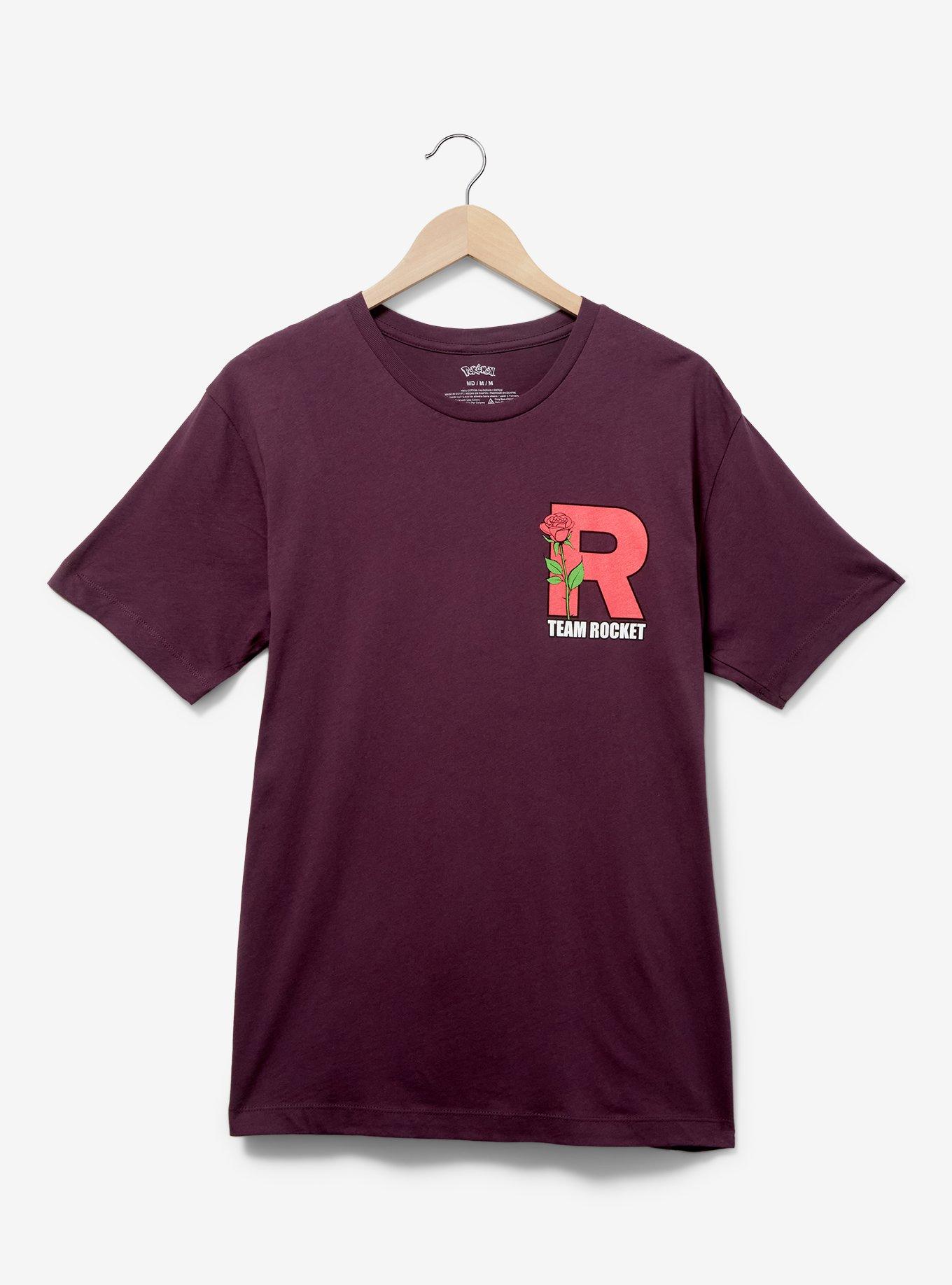 Pokémon Team Rocket Group Portrait T-Shirt - BoxLunch Exclusive, DARK RED, hi-res