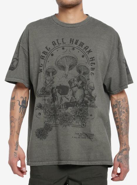 We Are All Human Oversized T-Shirt | Hot Topic