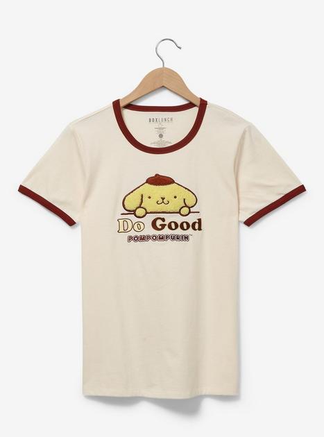 Sanrio Pompompurin Do Good Women's Ringer T-Shirt - BoxLunch