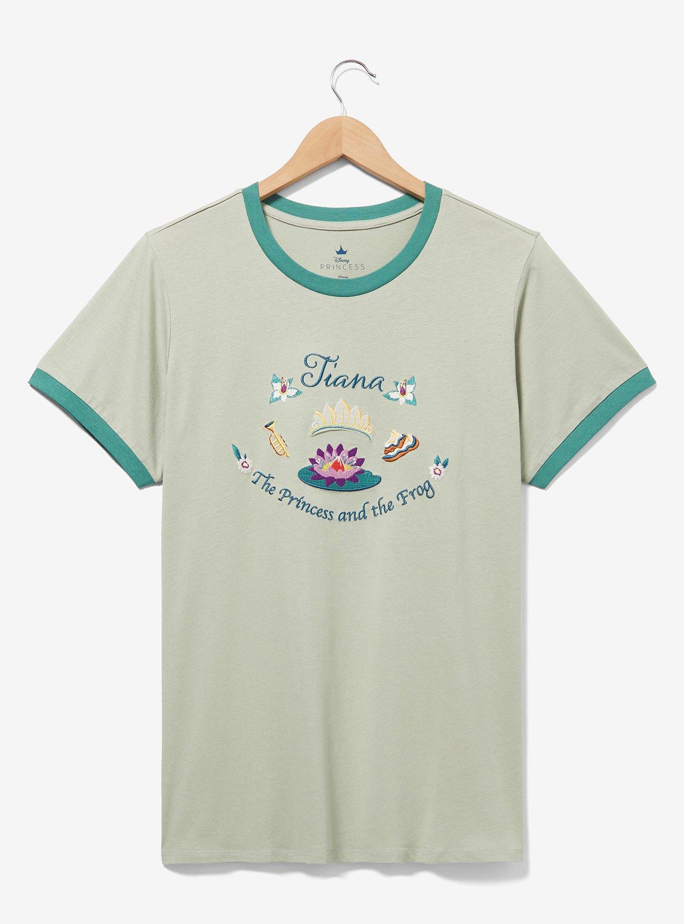 Disney The Princess and the Frog Tiana Icons Women's Plus Size Ringer T-Shirt — BoxLunch Exclusive, , hi-res