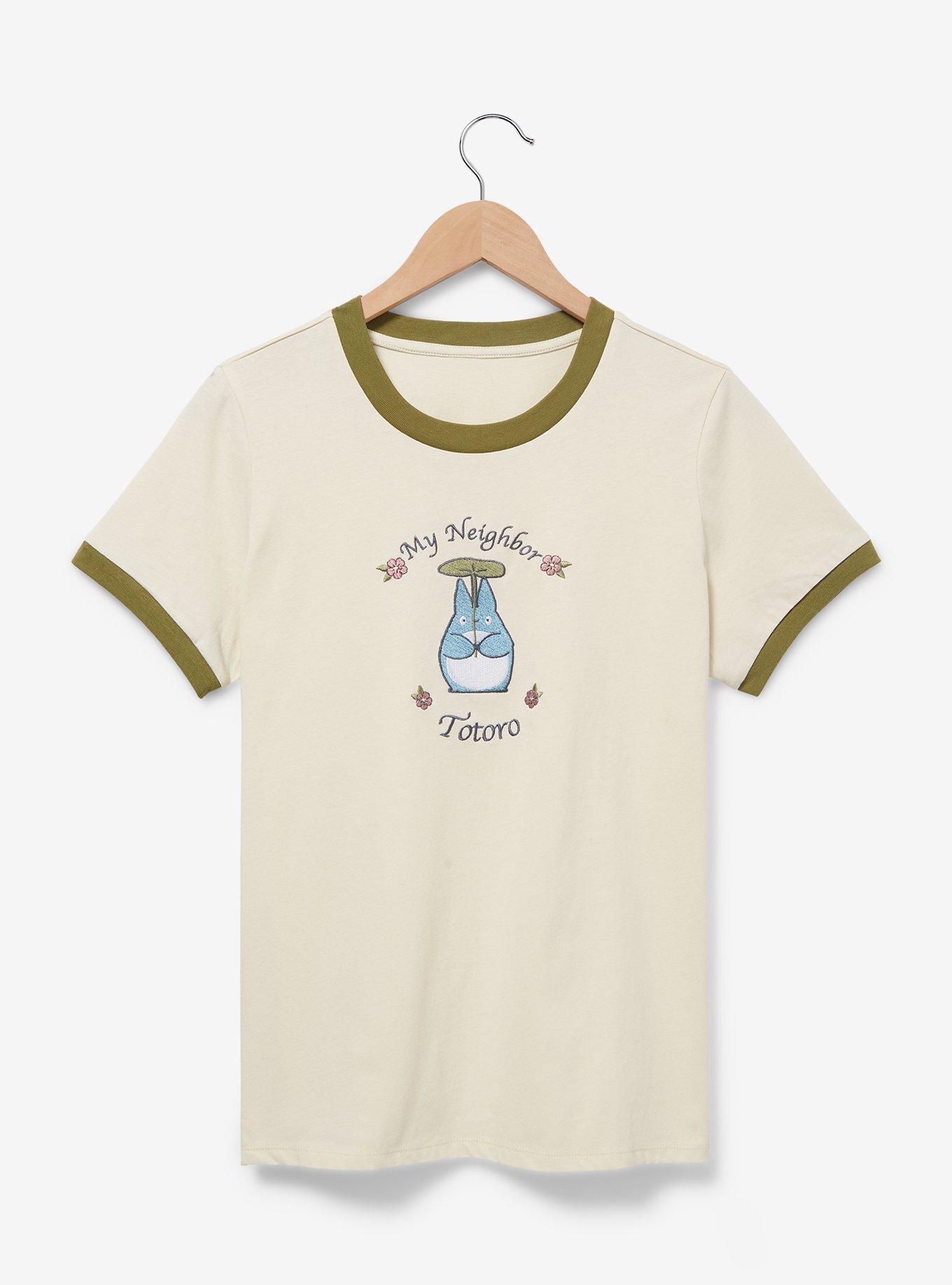 Her Universe Studio Ghibli My Neighbor Totoro Chu Totoro Portrait Women's Ringer T-Shirt - BoxLunch Exclusive, , hi-res