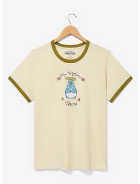 Her Universe Studio Ghibli My Neighbor Totoro Women's Plus Size Ringer T-Shirt — BoxLunch Exclusive, , hi-res