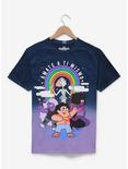 Steven Universe Crystal Gems Group Portrait Split Dye T-Shirt - BoxLunch Exclusive, MULTI, hi-res