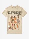 Spice Girls Faux Distressed Group Photo Boyfriend Fit Girls T-Shirt, NATURAL, hi-res