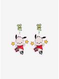 Sanrio Pochacco Roller Skating Charm Earrings - BoxLunch Exclusive, , hi-res