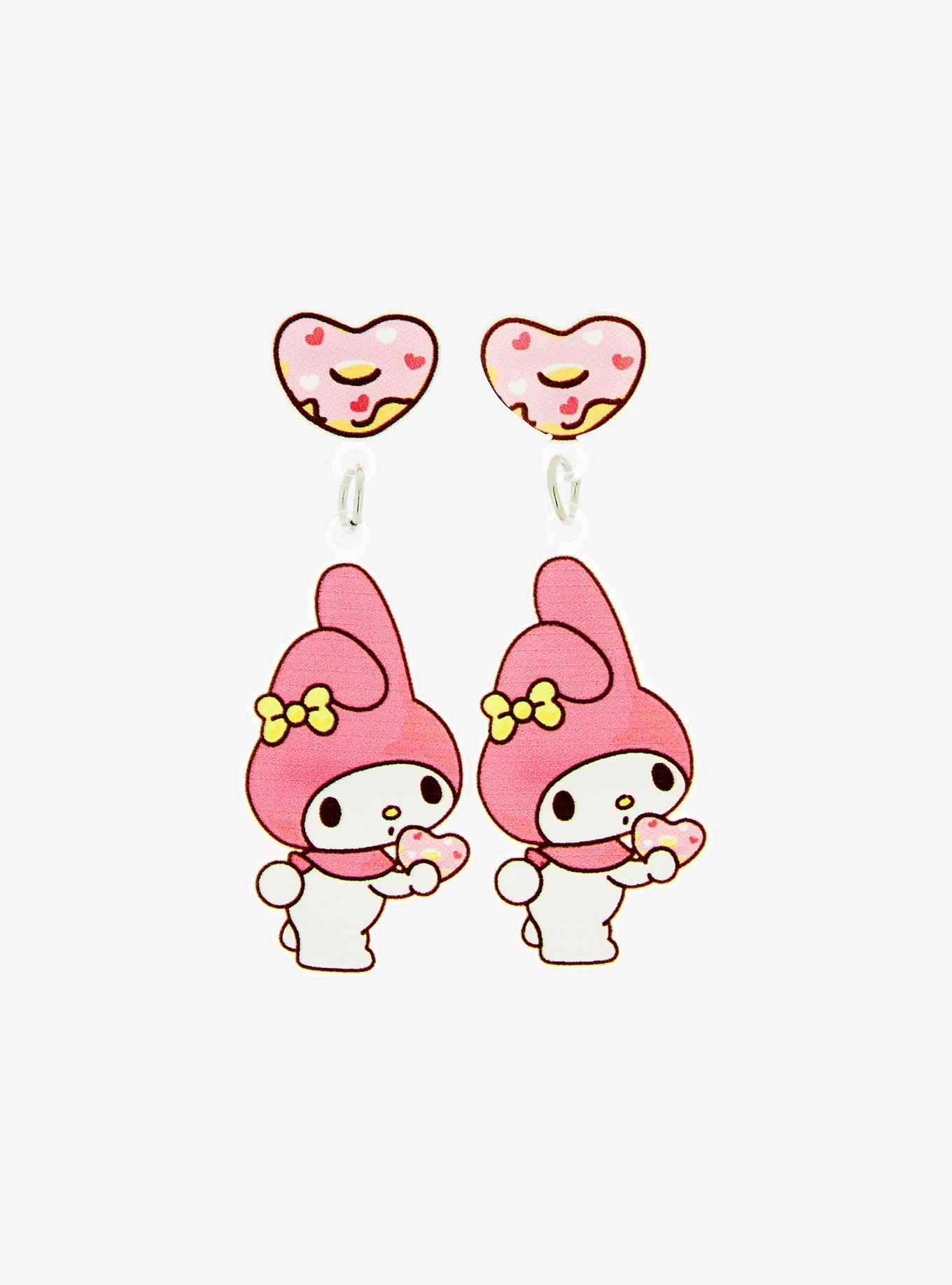 Sanrio My Melody Donut Charm Earrings - BoxLunch Exclusive, , hi-res