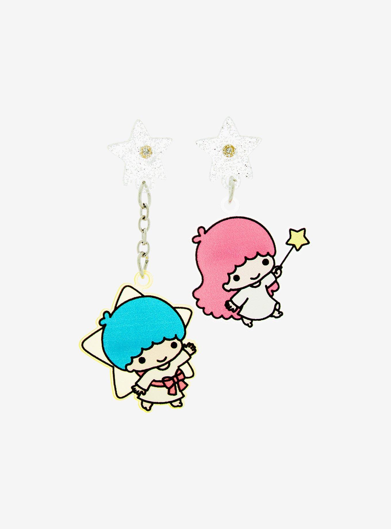 Little Twin Stars Sanrio Perler Bead Earrings 