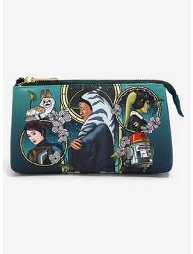 Star Wars Ahsoka Group Portrait Cosmetic Bag - BoxLunch Exclusive, , hi-res