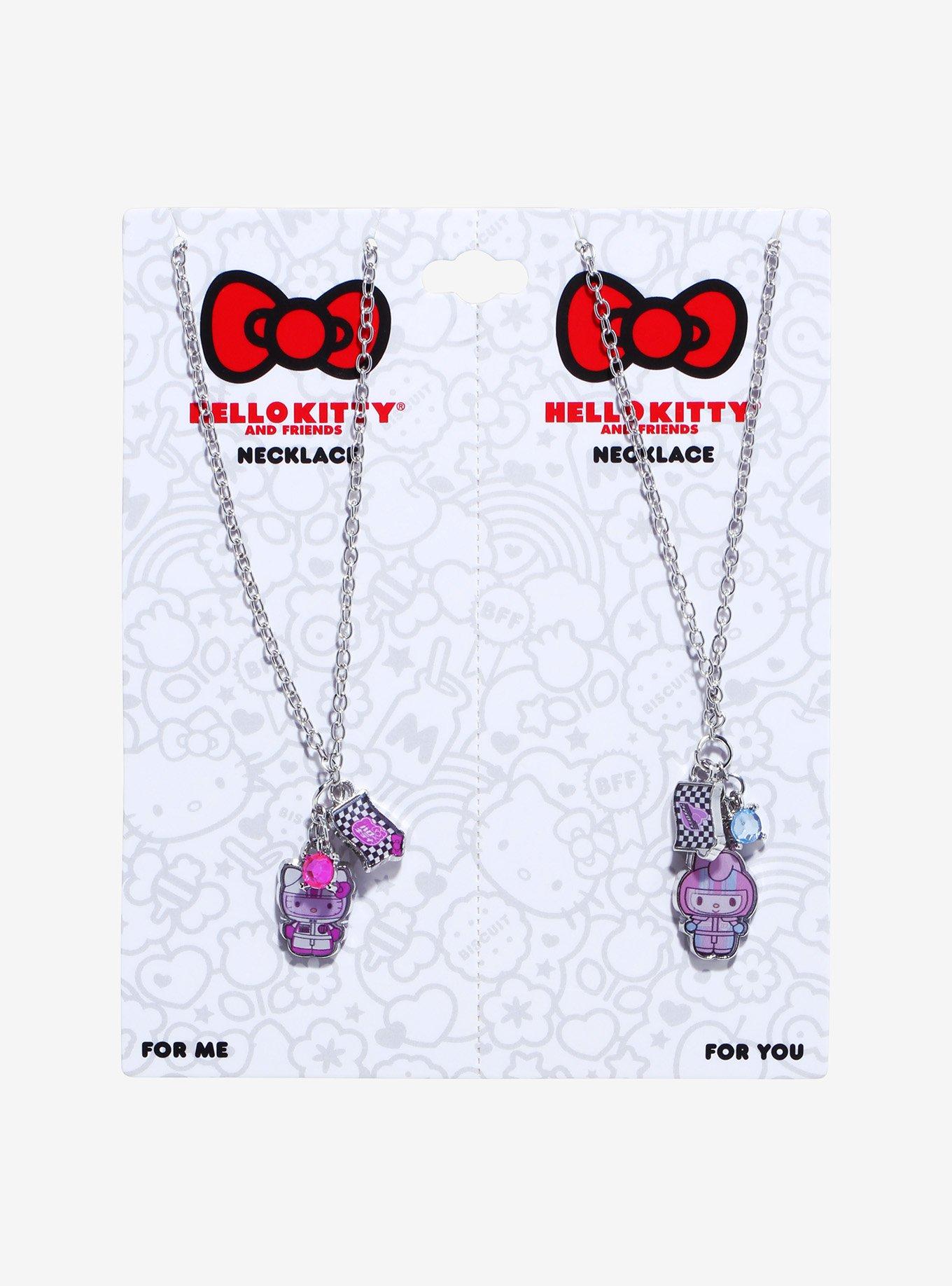 Enamel Magnetic Sanrio Family Matching Necklace - Kuromi