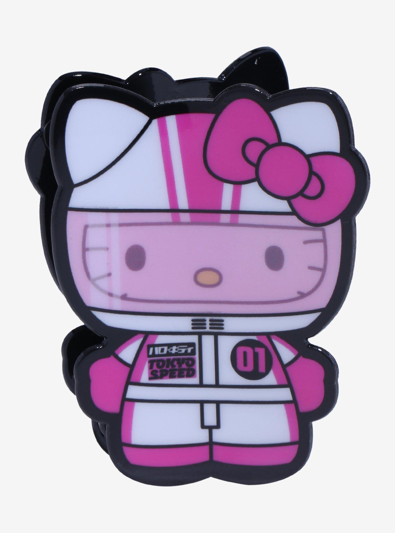 Hello Kitty Racing Outfit Claw Hair Clip, , hi-res