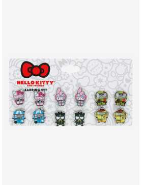Hello Kitty And Friends Racing Outfit Earring Set, , hi-res