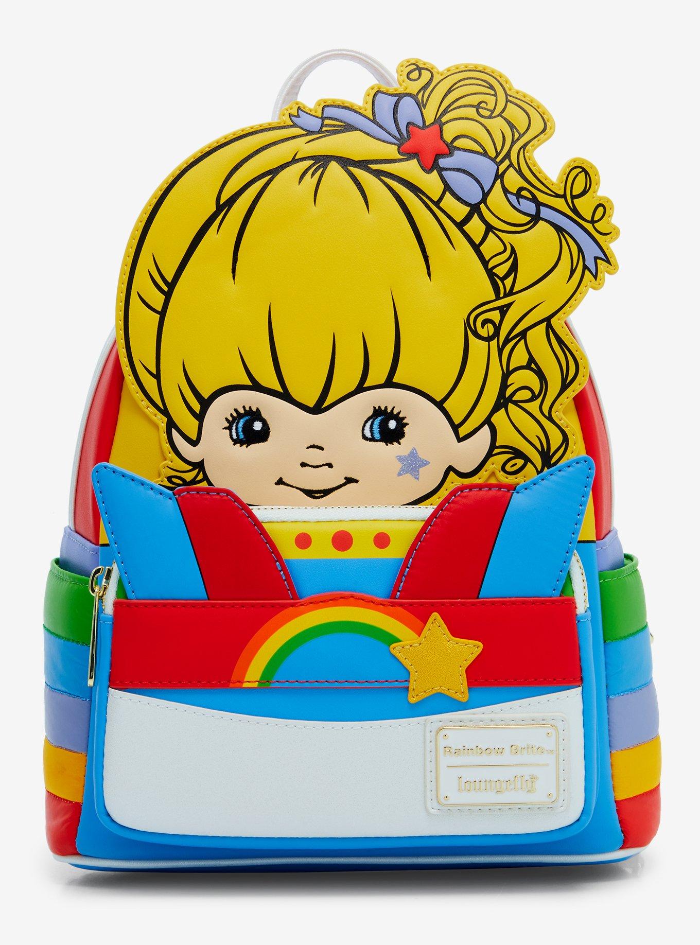 Loungefly Rainbow Brite Multicolored Mini Backpack, , hi-res