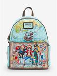 Loungefly One Piece Luffy and Crew Map Mini Backpack, , hi-res