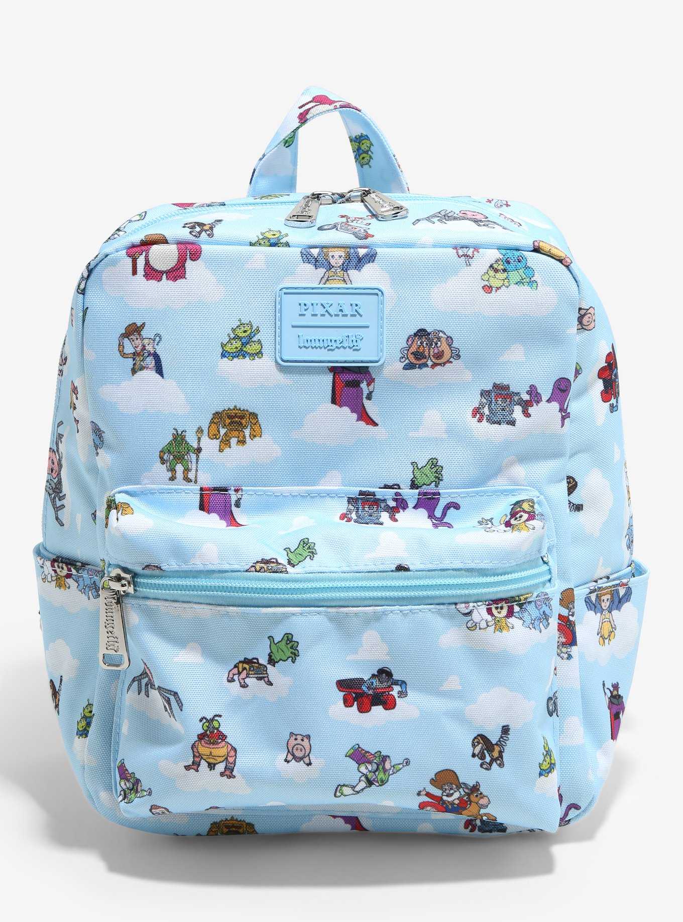 Loungefly Disney Pixar Toy Story Characters Allover Print Nylon Mini Backpack, , hi-res