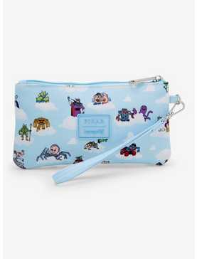 Loungefly Disney Pixar Toy Story Characters Allover Print Nylon Wristlet, , hi-res