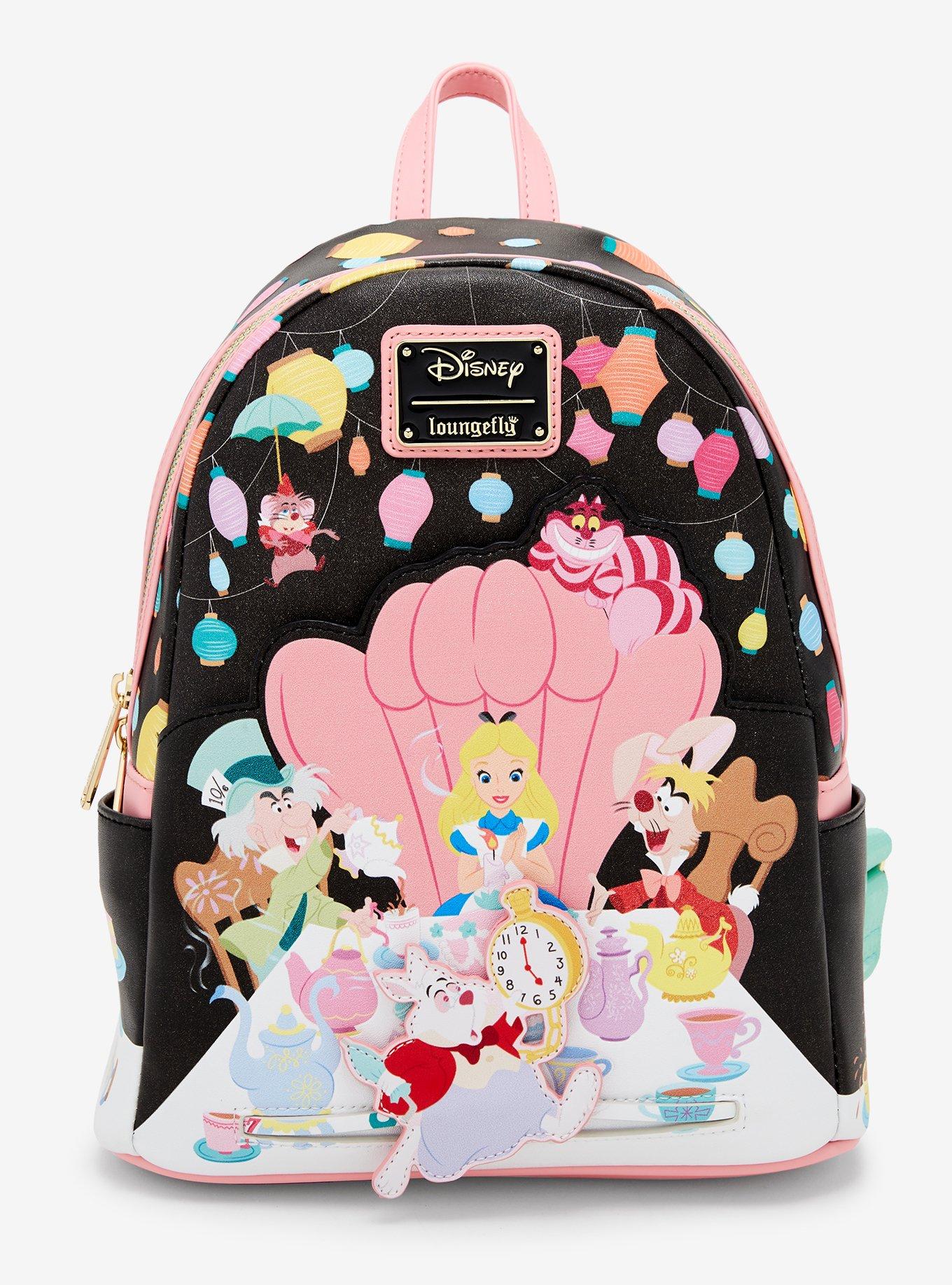 Loungefly Alice In Wonderland Tea Party deals Backpack set A