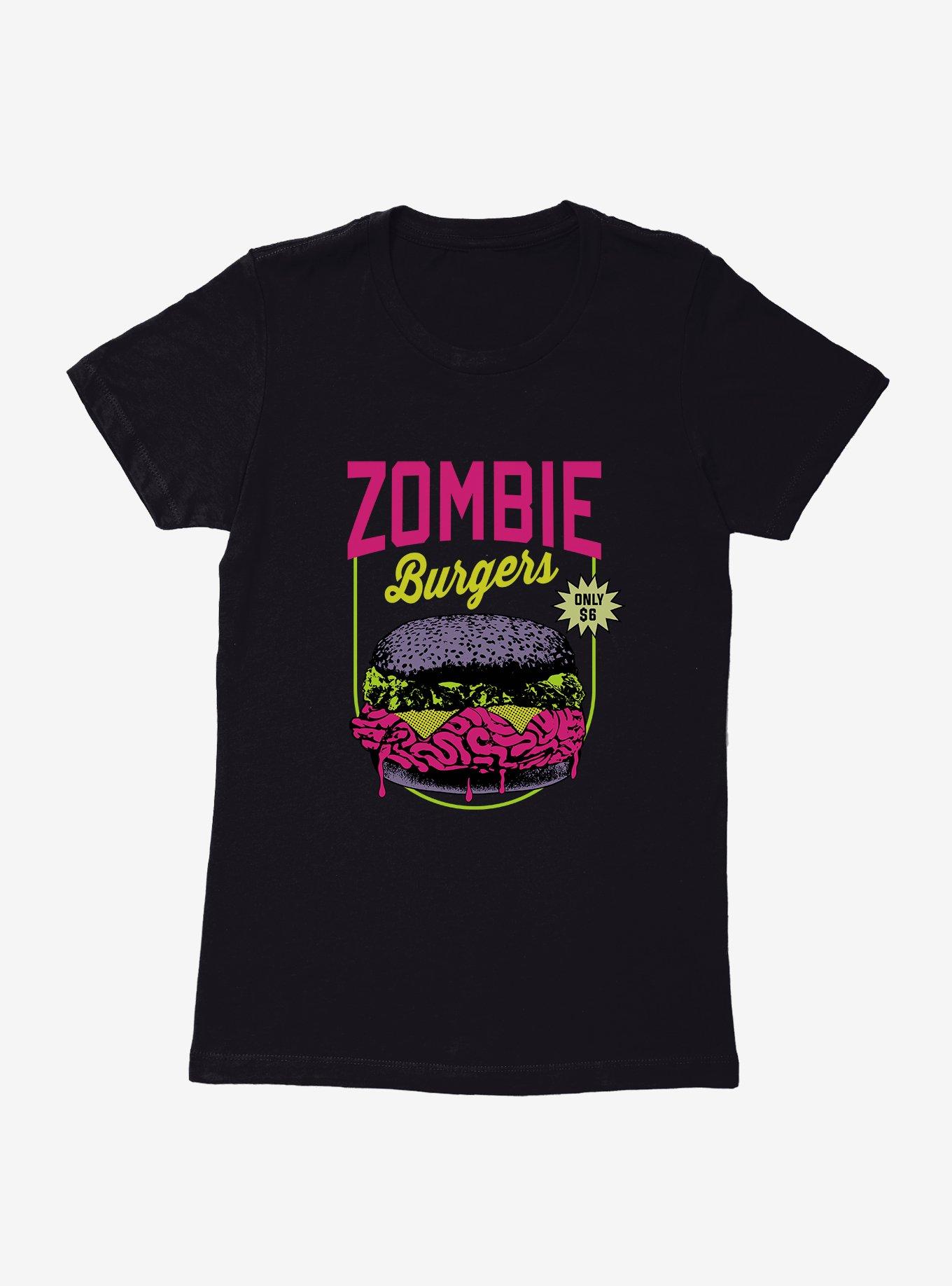 Zombie Burgers Flyer Womens T-Shirt, , hi-res