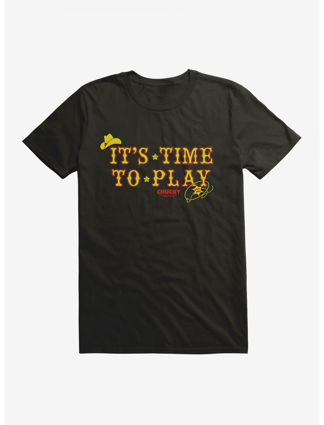 Chucky TV Series It's Time To Play T-Shirt, BLACK, hi-res