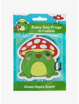 Rainy Day Frog Green Apple Scented Air Freshener, , hi-res