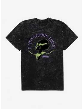 Bride Of Frankenstein A Monstrous Thing Mineral Wash T-Shirt, , hi-res