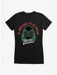 Creature From The Black Lagoon It Appeared To Be Human Girls T-Shirt, BLACK, hi-res