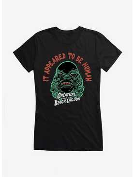 Creature From The Black Lagoon It Appeared To Be Human Girls T-Shirt, , hi-res