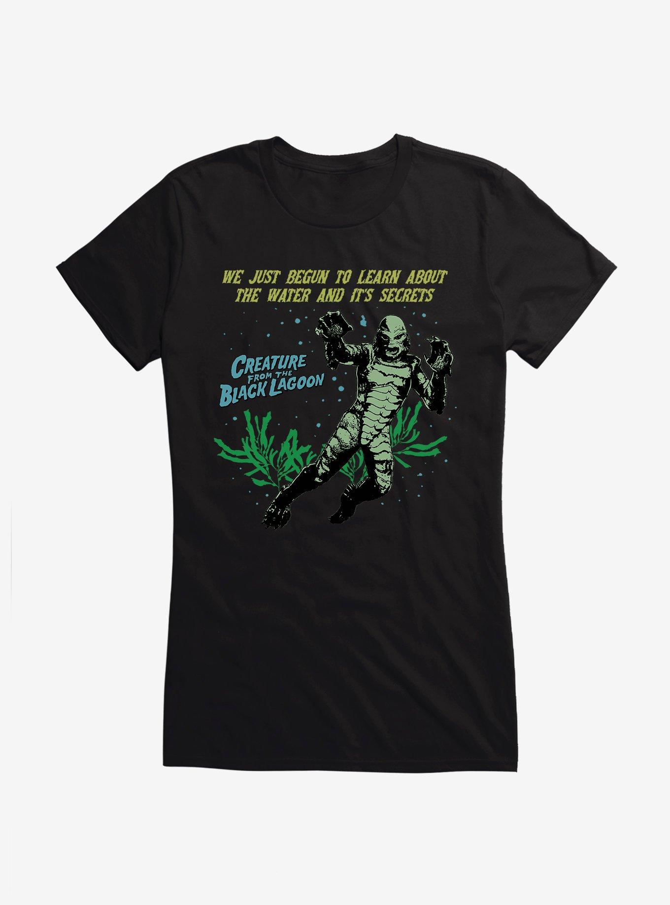 Creature From The Black Lagoon Water And It's Secrets Girls T-Shirt