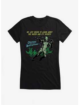 Creature From The Black Lagoon Water And It's Secrets Girls T-Shirt, , hi-res