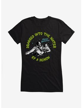 Creature From The Black Lagoon Dragged Into The Water Girls T-Shirt, , hi-res