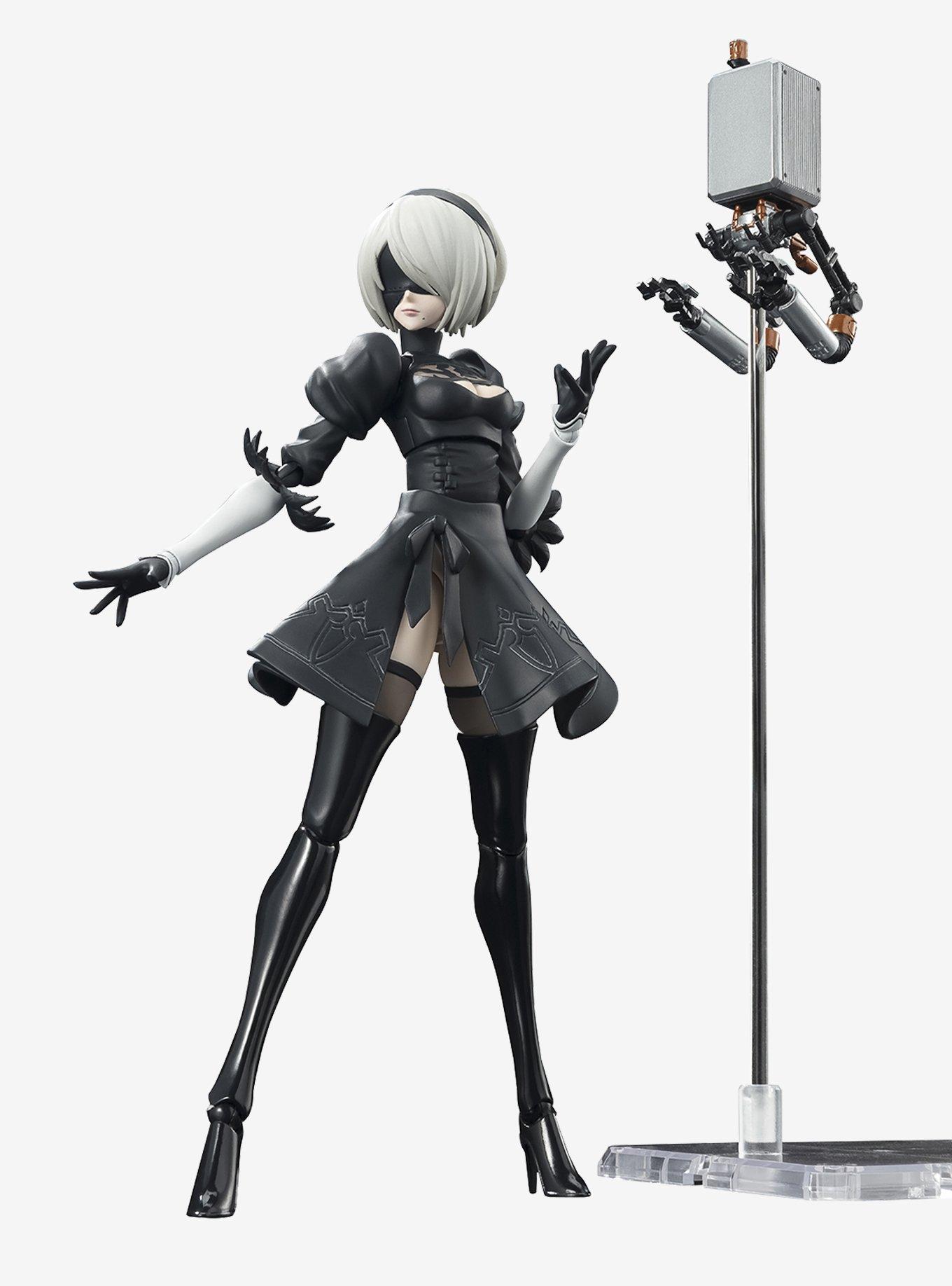 Bandai Spirits NieR: Automata Ver1.1a S.H.Figuarts 2B Figure, , hi-res