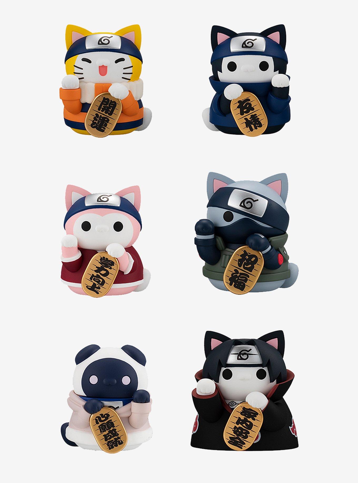 Megahouse Naruto: Shippuden Nyaruto! Mega Cat Project Beckoning Cat Fortune Blind Box Figure