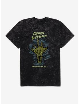 Creature From The Black Lagoon Restless Seas Rise Mineral Wash T-Shirt, , hi-res