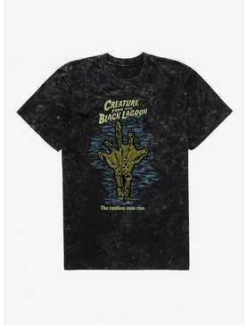Creature From The Black Lagoon Restless Seas Rise Mineral Wash T-Shirt, , hi-res