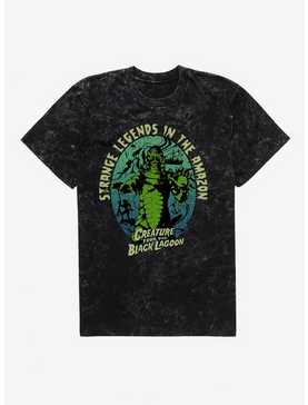 Creature From The Black Lagoon Strange Legends Mineral Wash T-Shirt, , hi-res
