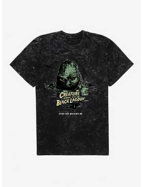 Creature From The Black Lagoon Fish That Breathes Air Mineral Wash T-Shirt, , hi-res
