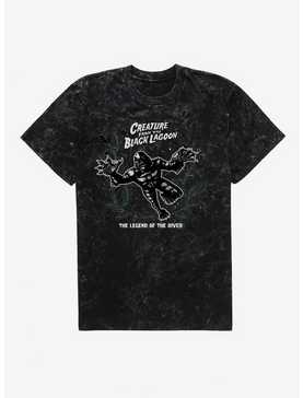 Creature From The Black Lagoon Legend Of The River Mineral Wash T-Shirt, , hi-res