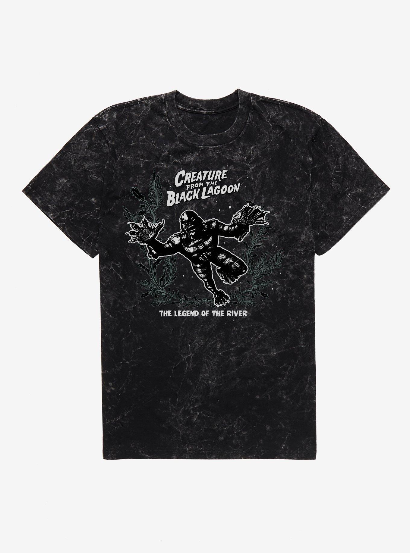 Creature From The Black Lagoon Legend Of The River Mineral Wash T-Shirt, , hi-res