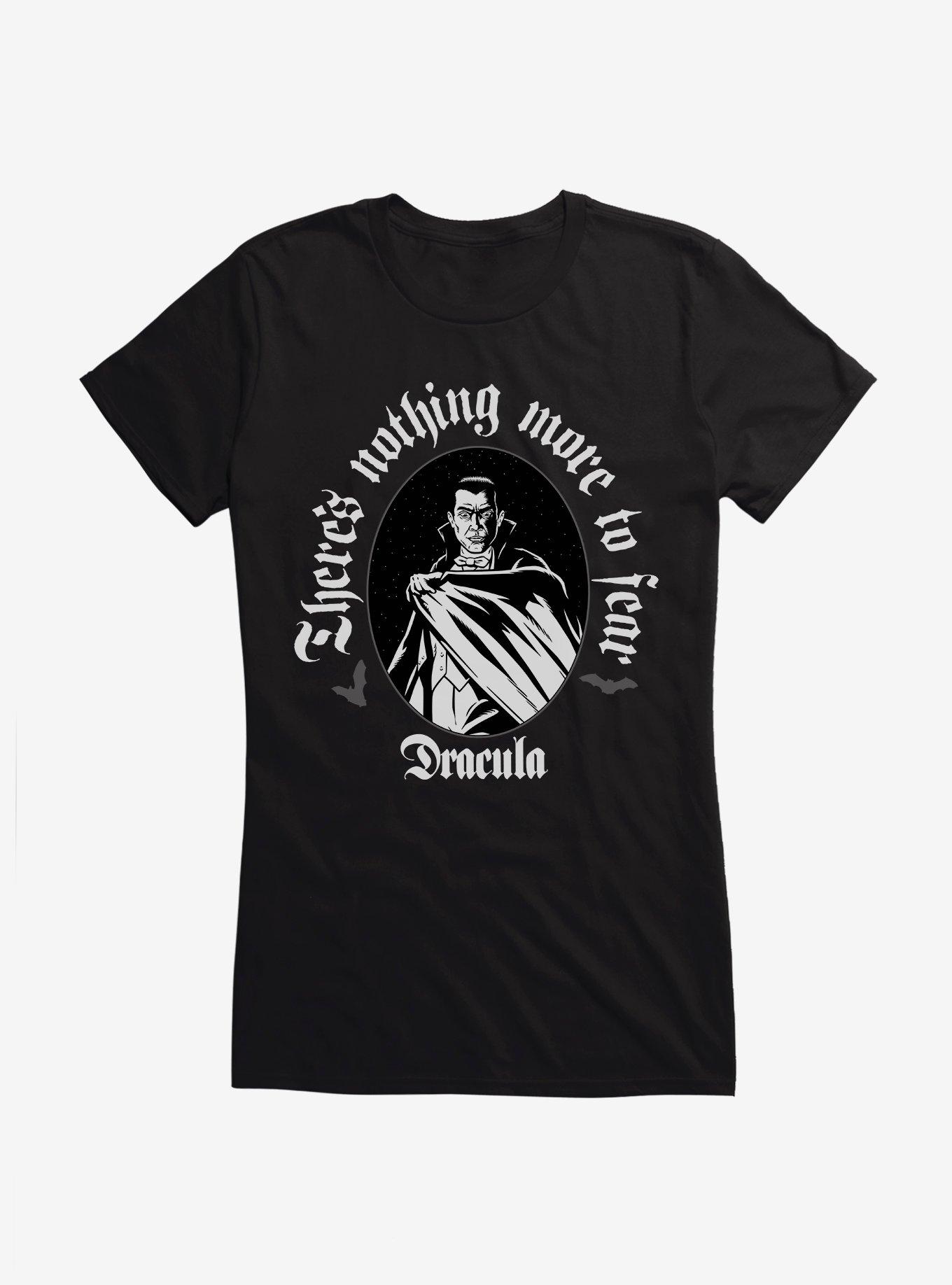 Universal Monsters Dracula There's Nothing More To Fear Girls T-Shirt, , hi-res