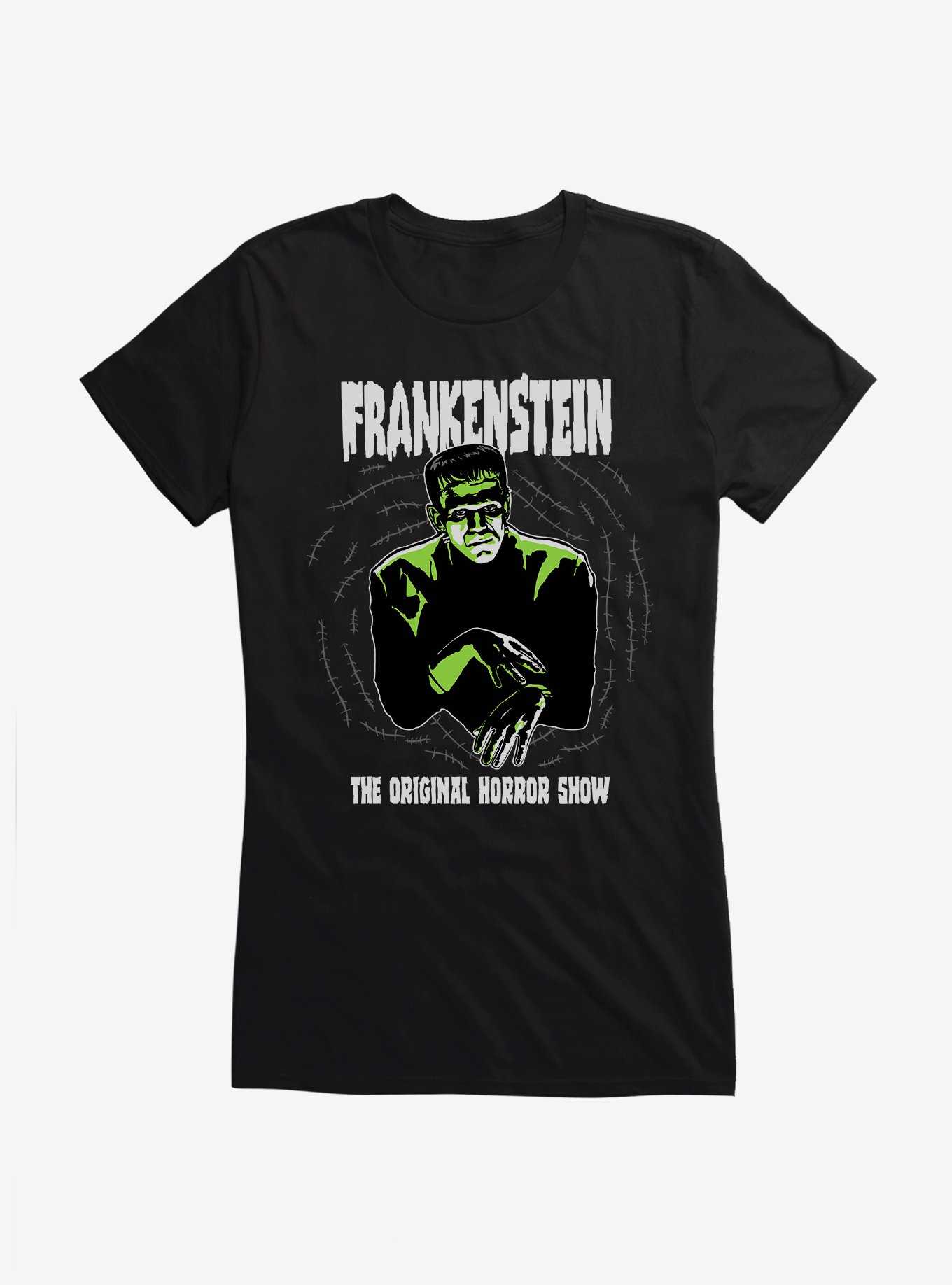 Universal Monsters Frankenstein The Original Horror Show Girls T-Shirt, , hi-res